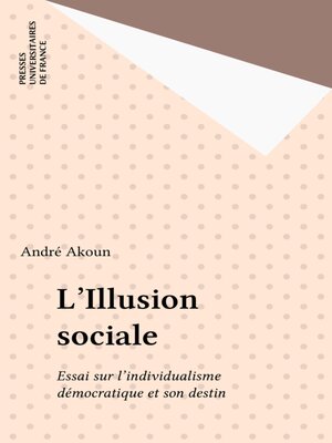 cover image of L'Illusion sociale